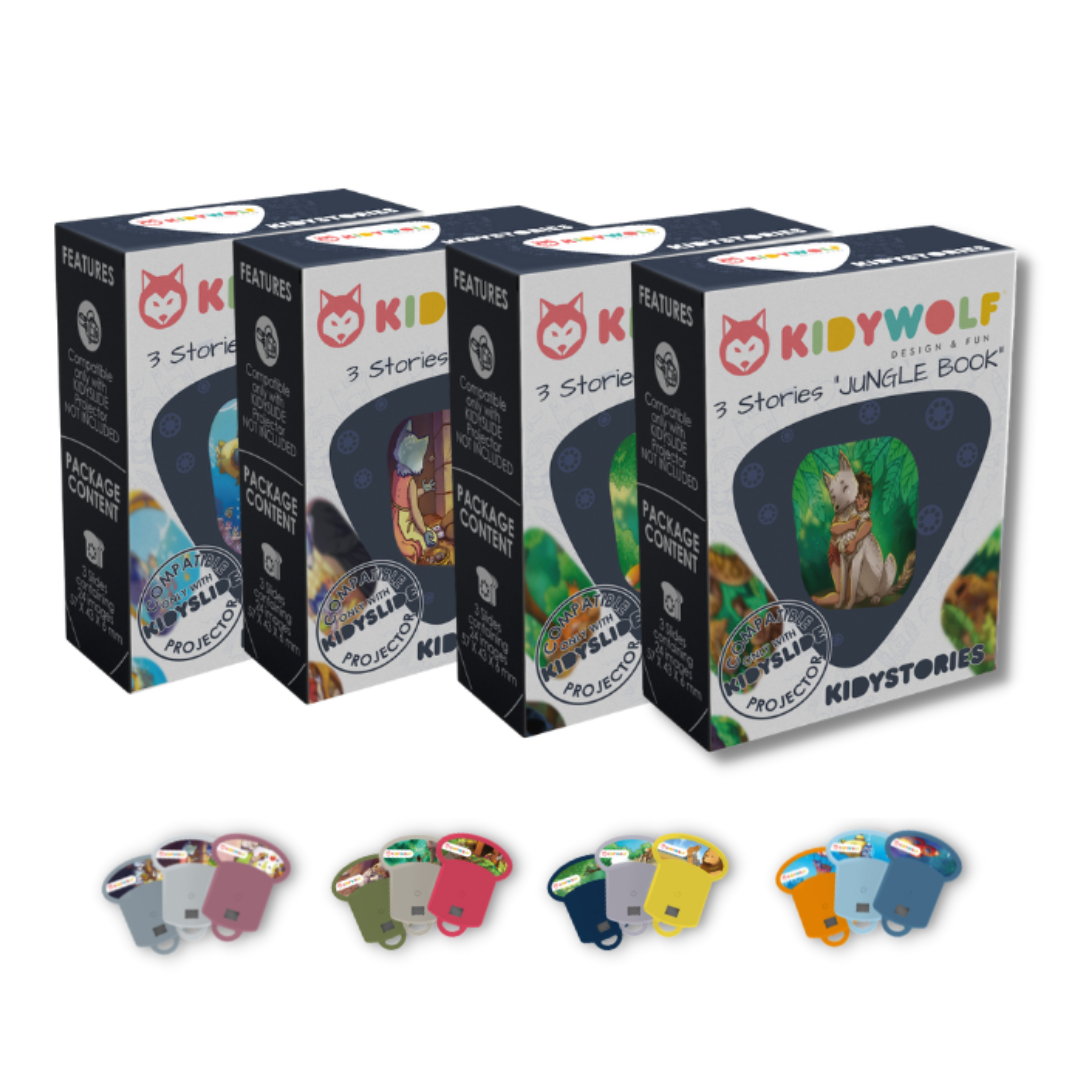 KidyStories - Slides de histórias