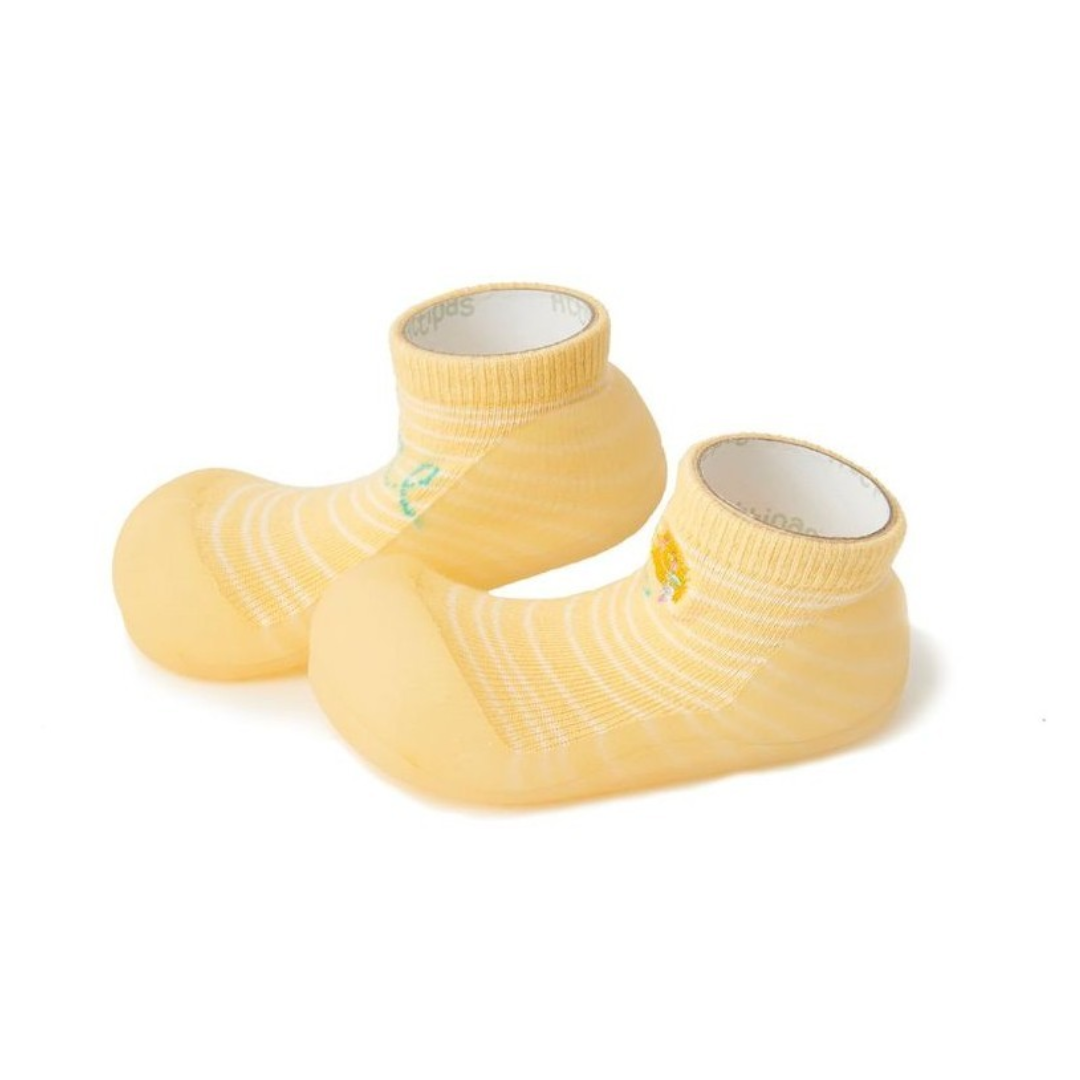 Sapato meia Attipas bamboo Sun amarelo N19-22.5