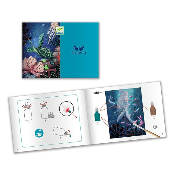 Pintura 3D - Fundo do Mar