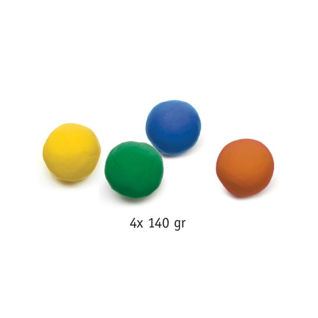 4 Potes de Plasticina Nature