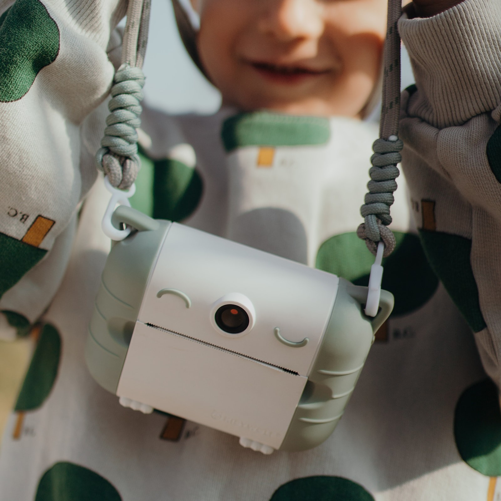 Máquina fotográfica Kidyprint c/impressão - Verde