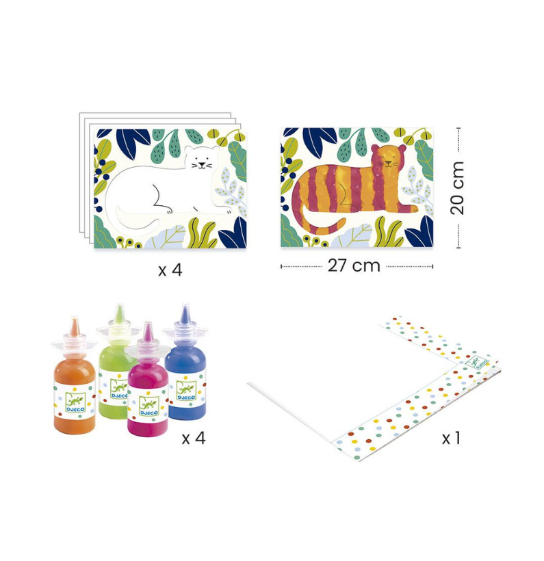 Pintar o Oceano - Atividade de pintura com guaches