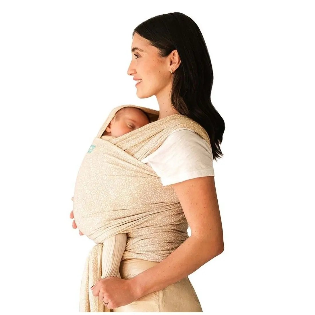 Sling porta-bebés Moby Wrap Classic algodão - Coastal blooms