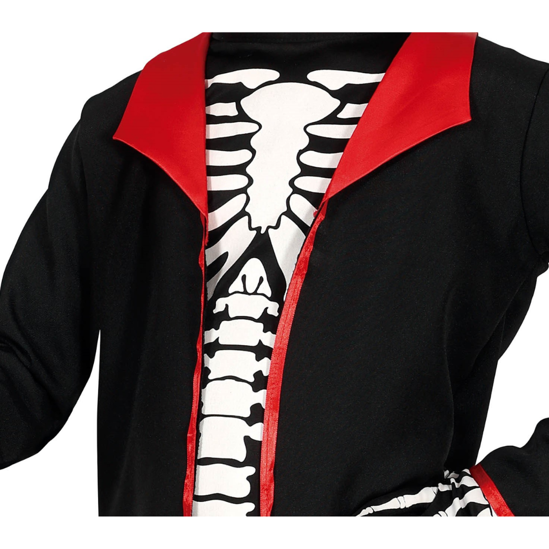 Fantasia Esqueleto elegante 3-12 anos