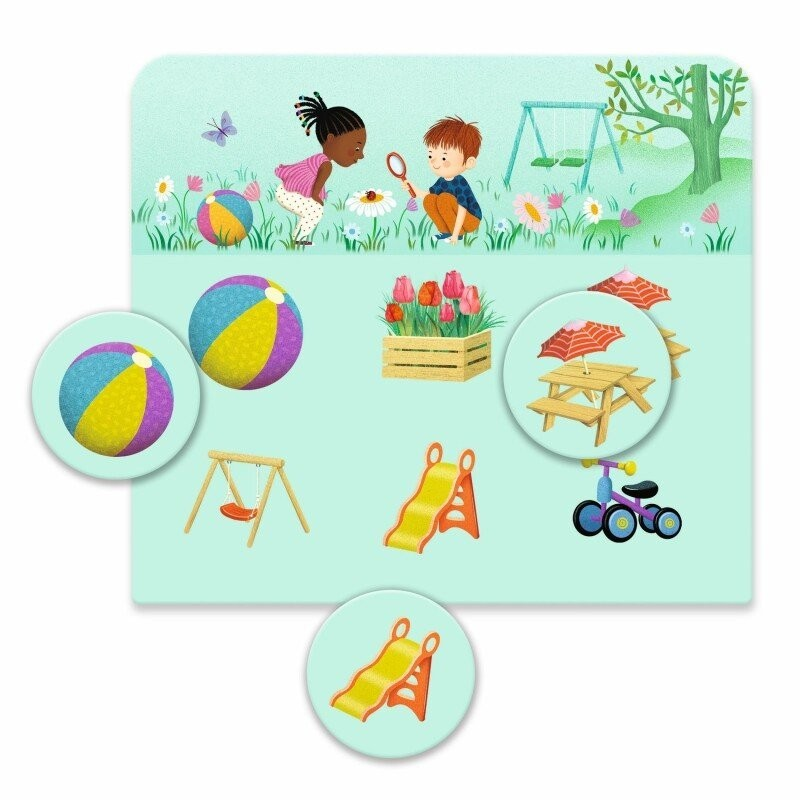 Jogo de tabuleiro loto 30 peças - A Casa