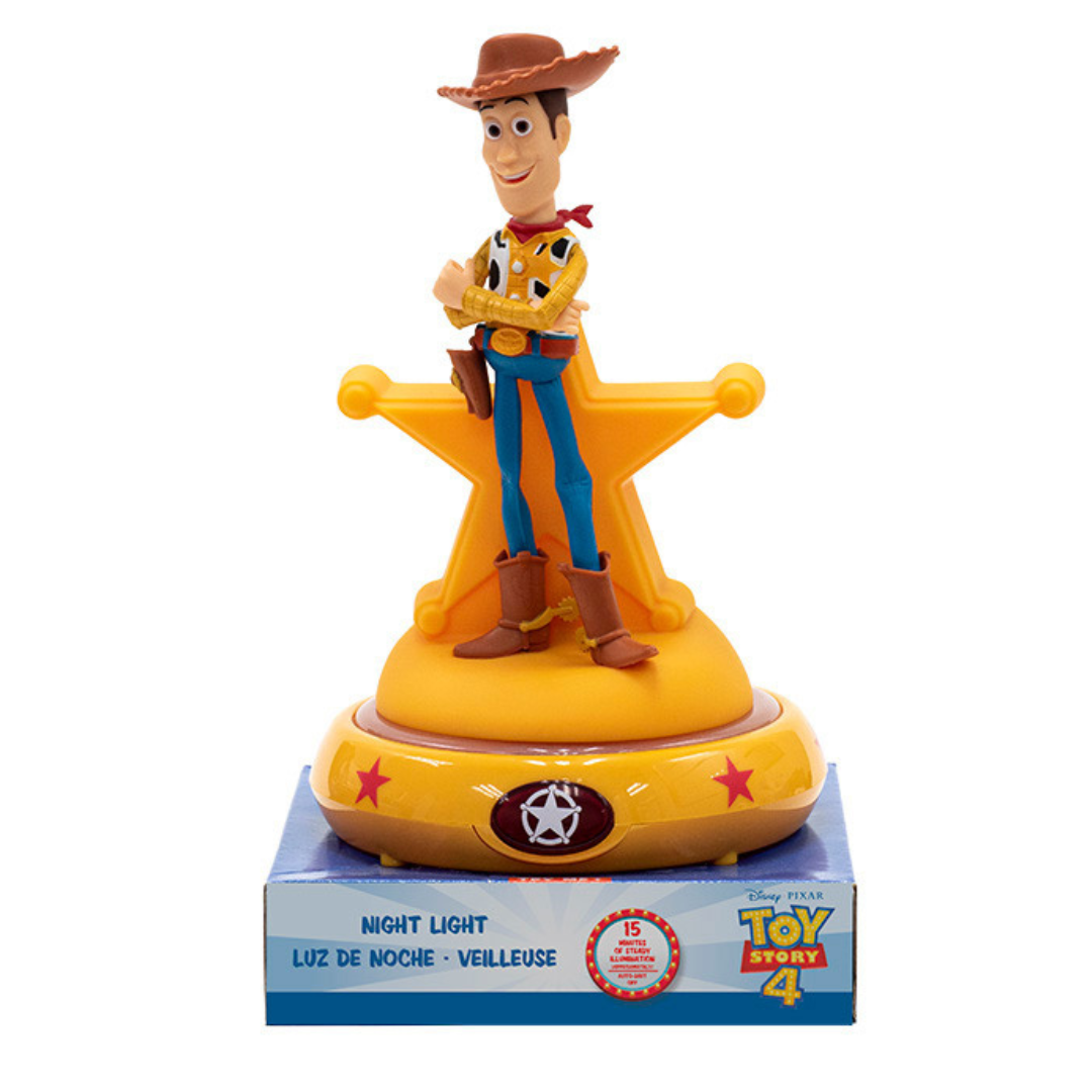 Candeeiro noturno 3D Woody - Toy Story