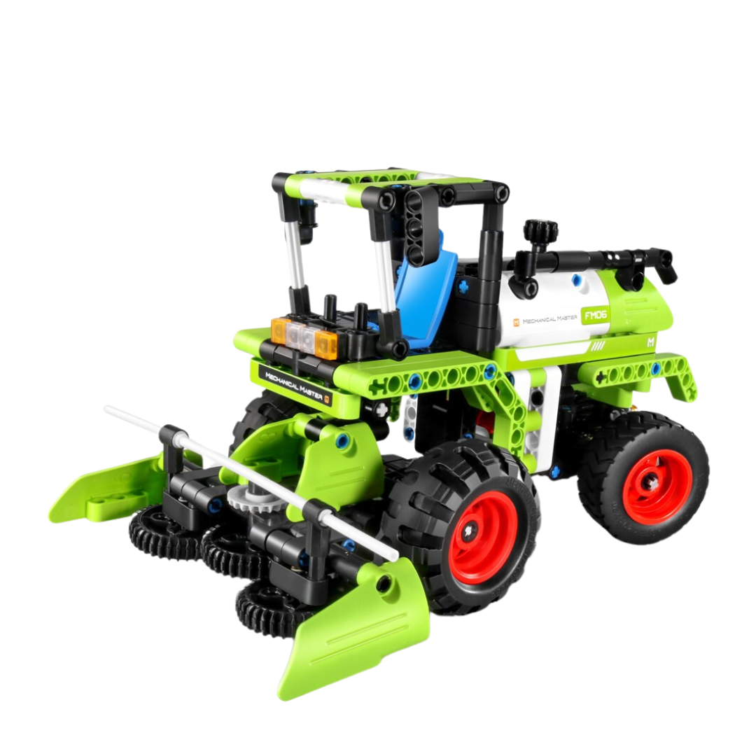 2 em 1 Máquina agrícola e Ceifeira de construção 336 peças