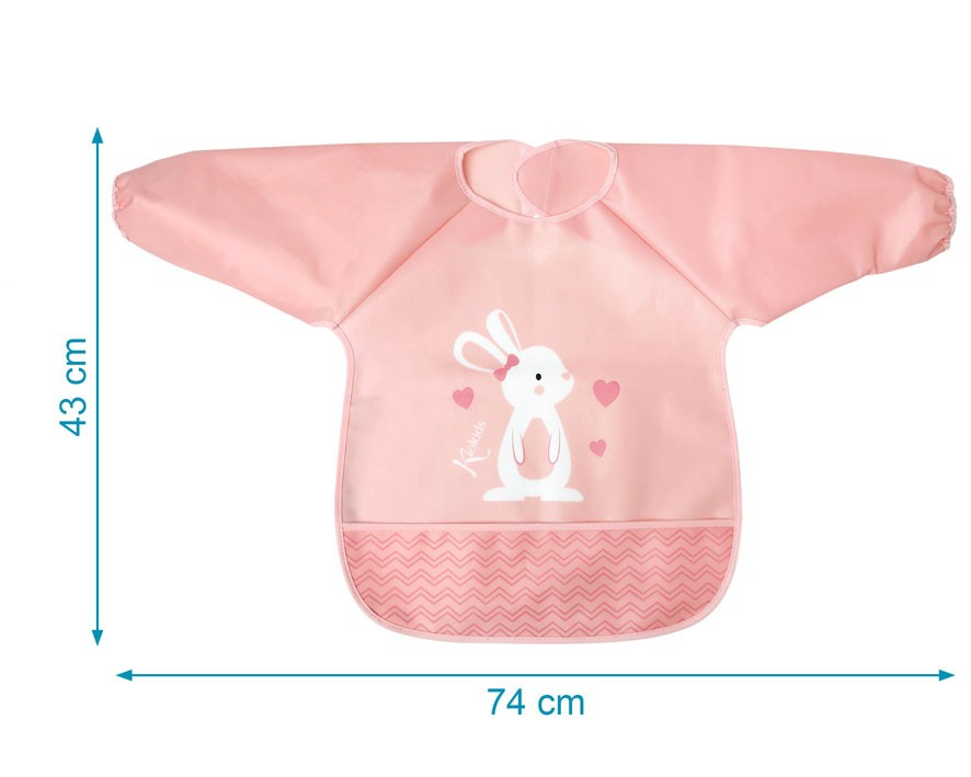 Babete Impermeável Rosa