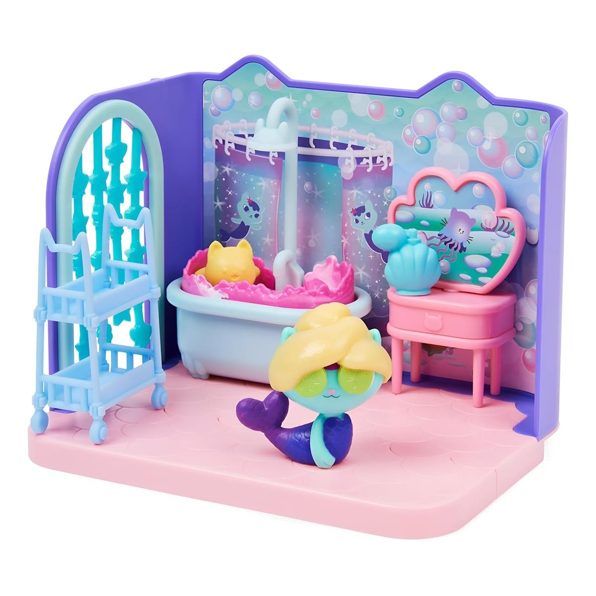 Gabby's Dollhouse Quarto de banho Deluxe da MerCat