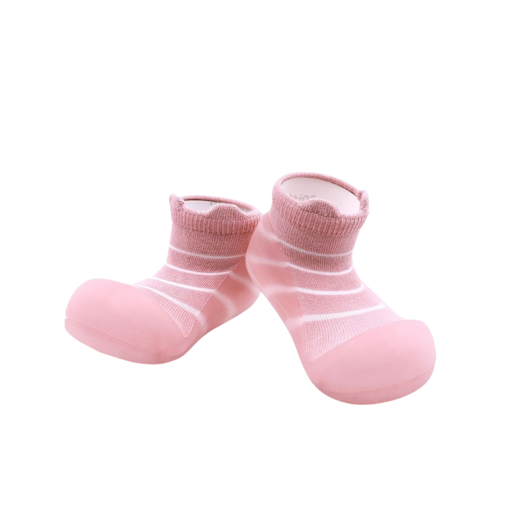 Sapato meia Attipas bamboo Summer bear rosa N19-22.5