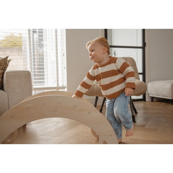 Arco escalada/baloiço em madeira