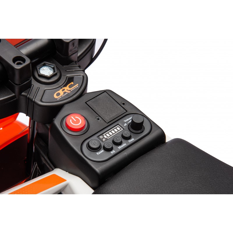 Mota elétrica 12V Nuka laranja