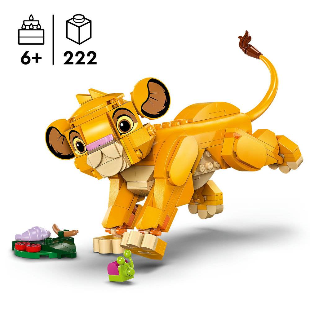 LEGO Disney 43243 - Simba, O Rei Leão