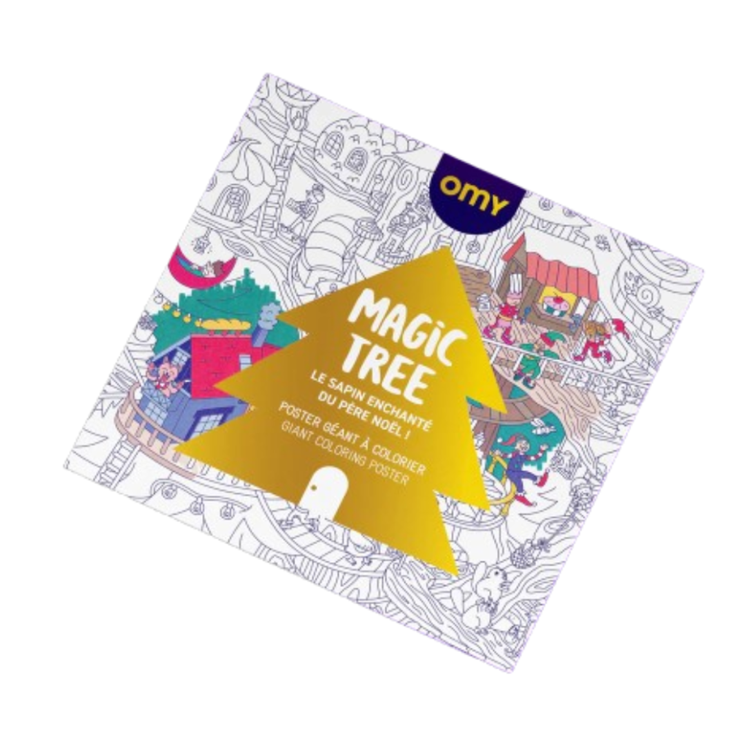 Poster XL Árvore mágica Christmas 100x70cm