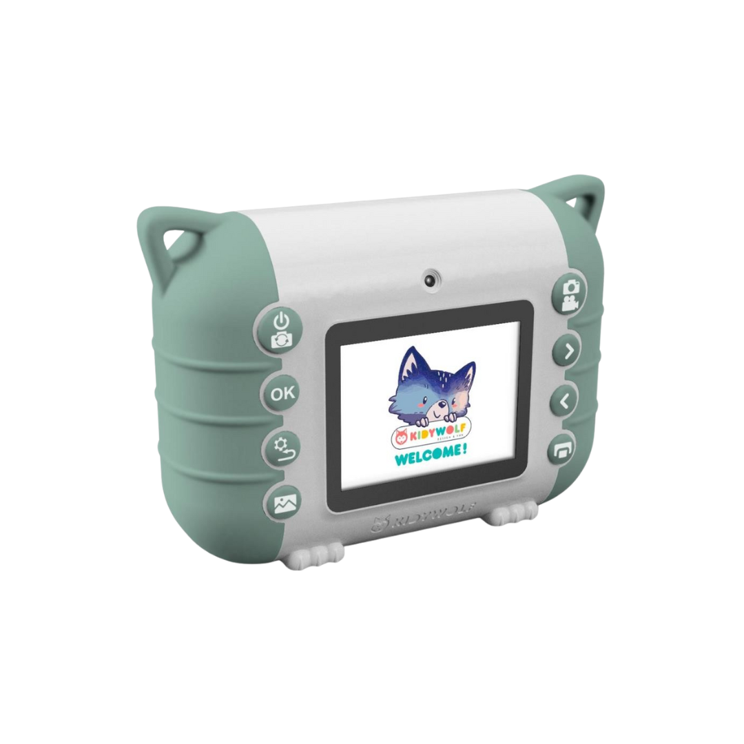 Máquina fotográfica Kidyprint c/impressão - Verde