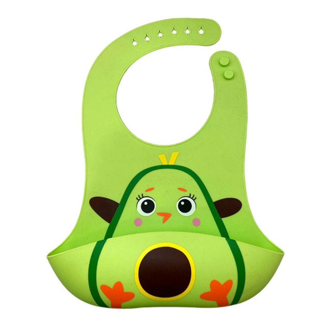 Babete silicone Miss Pio Chickicado Frootimals