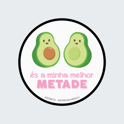 Emblema "Melhor Metade" - AZORICA