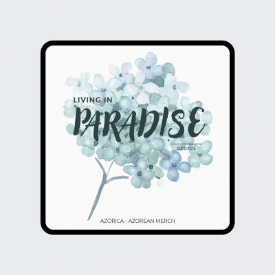Emblema "Living in Paradise" - AZORICA