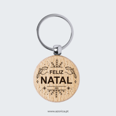 Porta Chaves "Feliz Natal 2023" - AZORICA