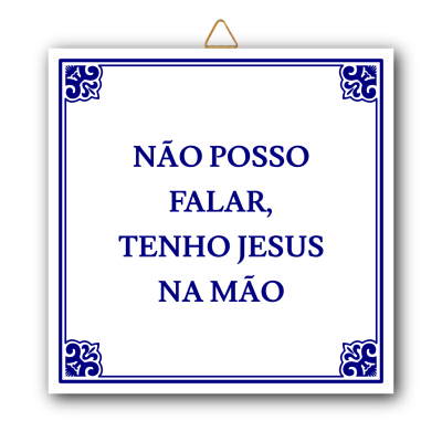 Jesus na mão
