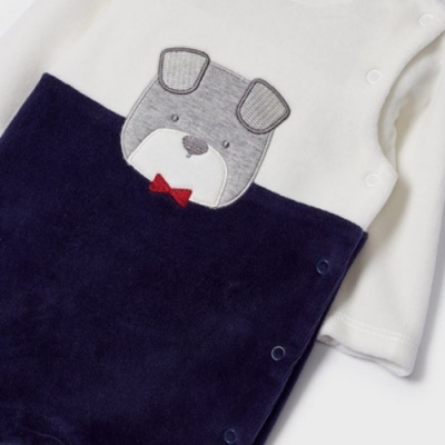 Babygrow Veludo Night Blue