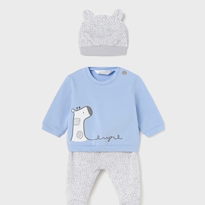 Conjunto 3 peças Light blue