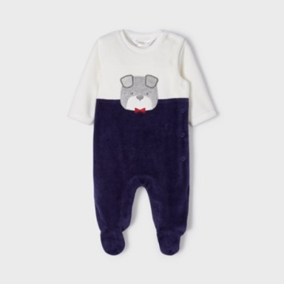 Babygrow Veludo Night Blue