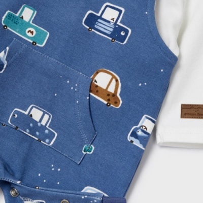 Macacão Bebé Fantasia Cars