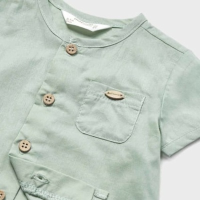 Conjunto 2 peças de algodão Aqua