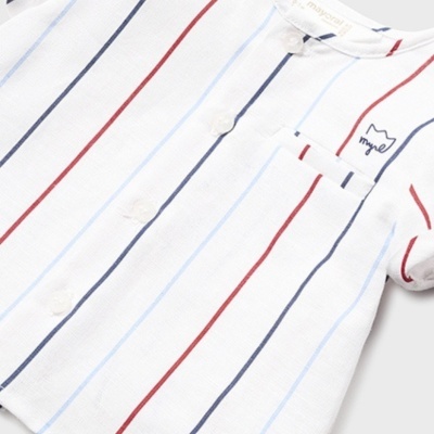 Conjunto 2 peças em linho Vermelho