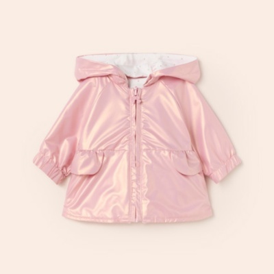 Parka reversível com capuz