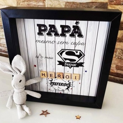 Quadro "Super Herói"