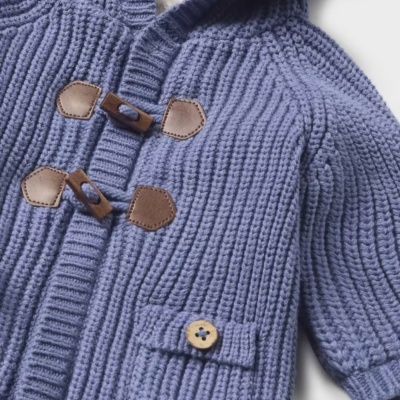 Casaco tricot recém nascido