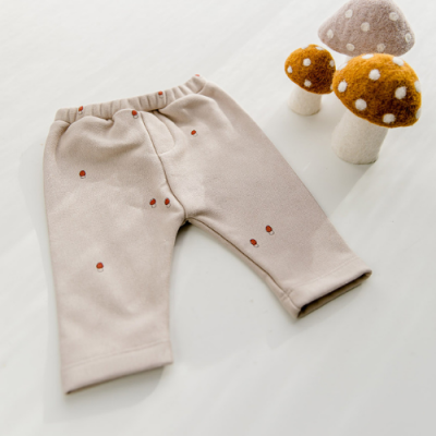 Calças em Felpa Mushroom