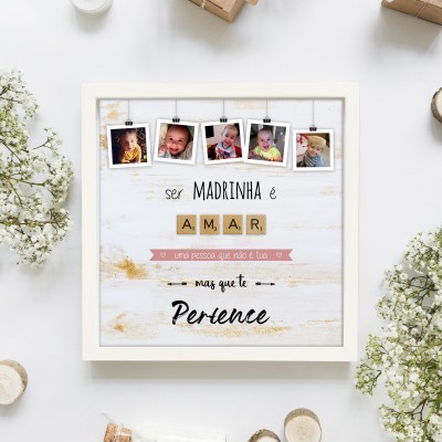 Quadro "Ser Madrinha"