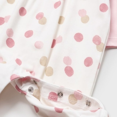 Conjunto 2 babygrows Rosa Baby