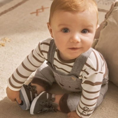 Conjunto Jardineira Felpa