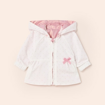 Parka reversível com capuz