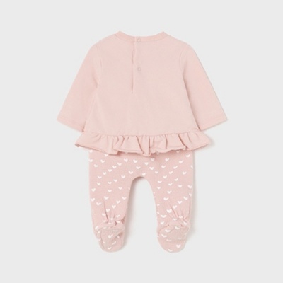 Conjunto Calça acolchoada Rosa Baby
