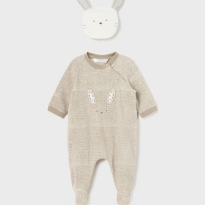 Conjunto 3 peças Bege