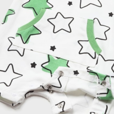 Conjunto 2 babygrows de algodão Kiwi