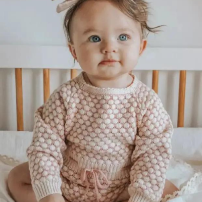 Macacão de Malha Mangas compridas