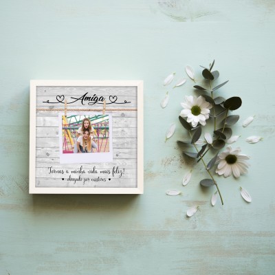 Quadro "Obrigado por existires"