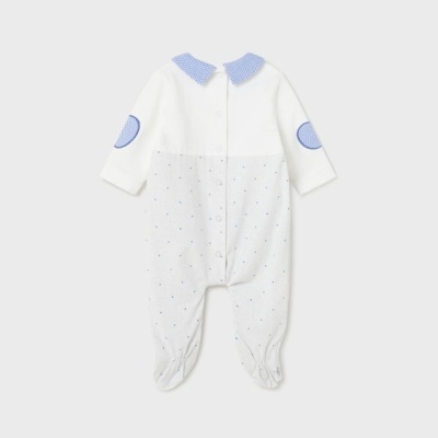 Conjunto 2 babygrows de algodão Royal