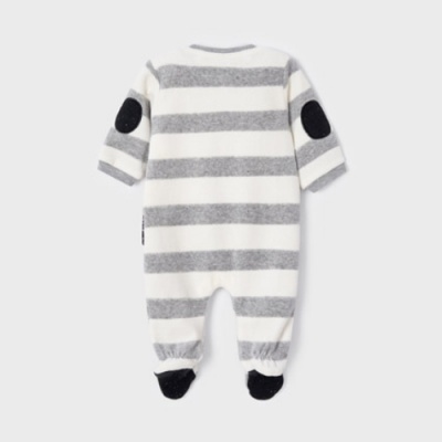 Conjunto 2 Babygrows Veludo Pinguin