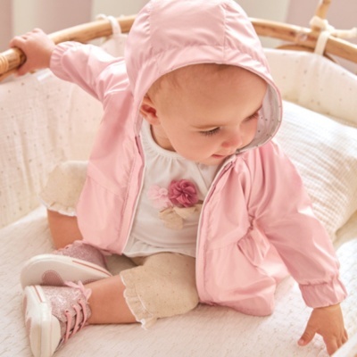 Parka reversível com capuz