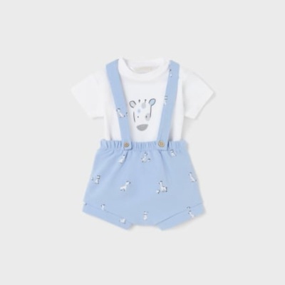 Conjunto 2 peças de algodão Light blue