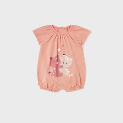 Conjunto 3 babygrows Apricot