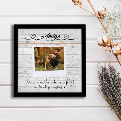 Quadro "Obrigado por existires"