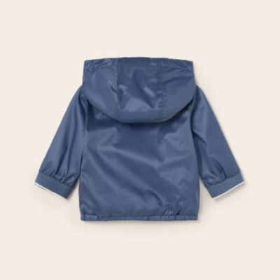 Parka reversível com capuz